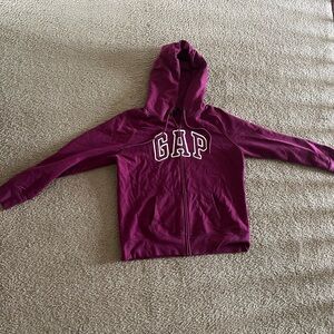 GAP Maroon Hoodie Jacket